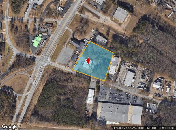  111 Collins Industrial Blvd, Athens, GA Parcel Map