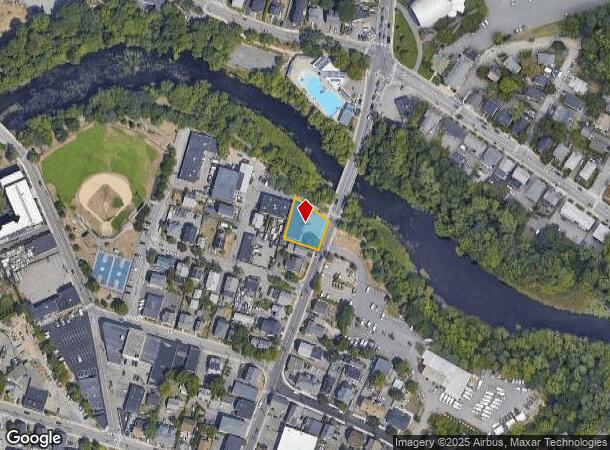  151 Newton St, Waltham, MA Parcel Map