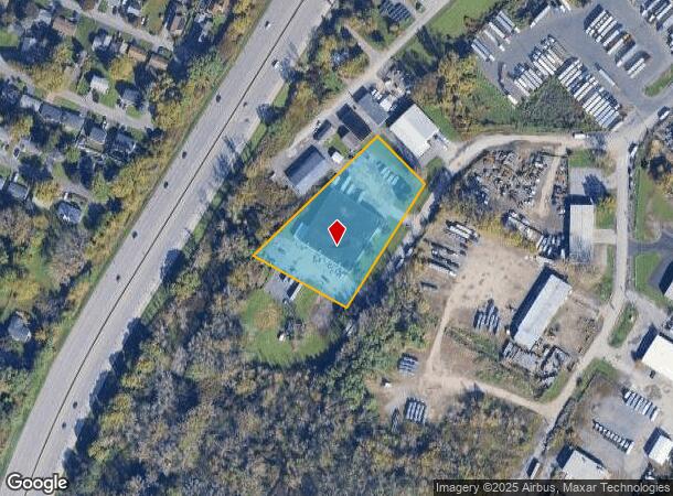 210 W Terminal Rd, Liverpool, NY Parcel Map