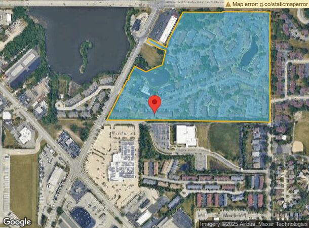  500 E Constitution Dr, Palatine, IL Parcel Map