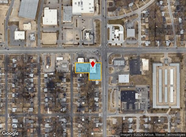  1343 N Oliver Ave, Wichita, KS Parcel Map