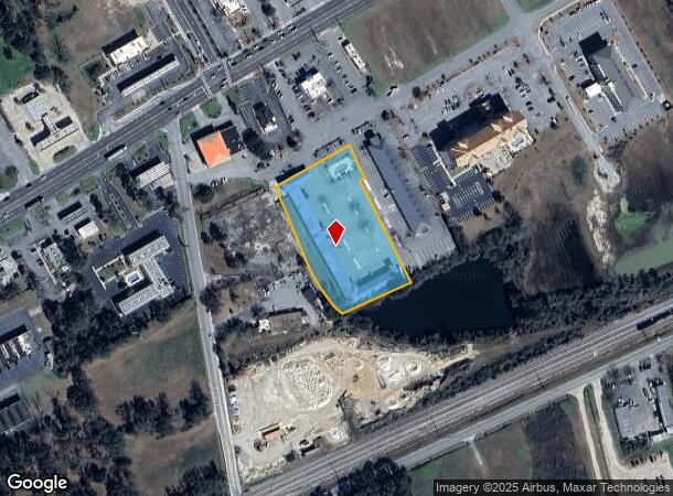  1827 W Hill Ave, Valdosta, GA Parcel Map