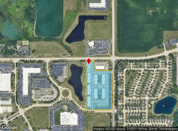 3483 Apollo Ln, West Lafayette, IN Parcel Map