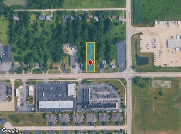 5638 W Monee Manhattan Rd, Monee, IL Parcel Map