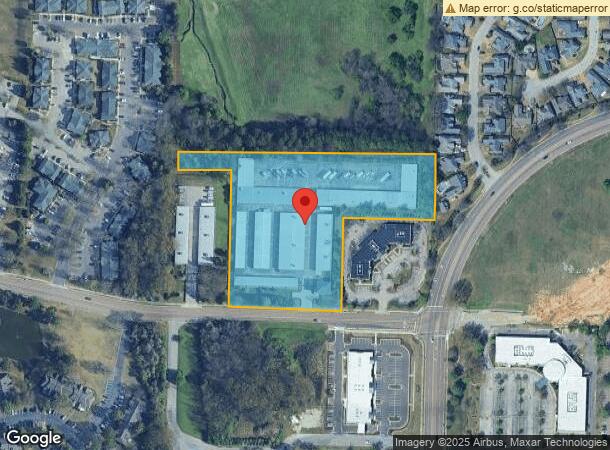  988 Civic Center Dr, Collierville, TN Parcel Map