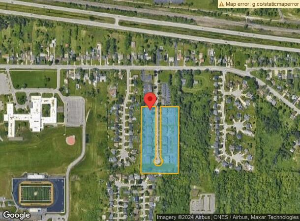  60 Oakridge Dr, West Seneca, NY Parcel Map