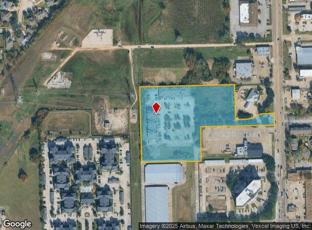 3711 Garth Rd, Baytown, TX Parcel Map