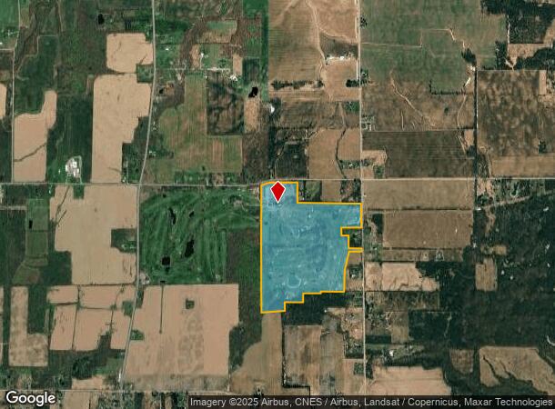 7470 Chase Rd, Lima, NY Parcel Map