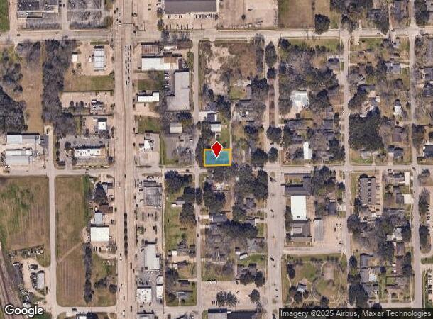 3803 E Plum St, Pearland, TX Parcel Map