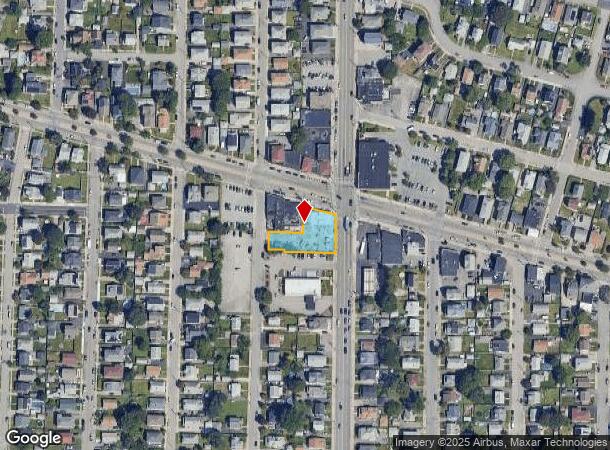  814 Newport Ave, Pawtucket, RI Parcel Map