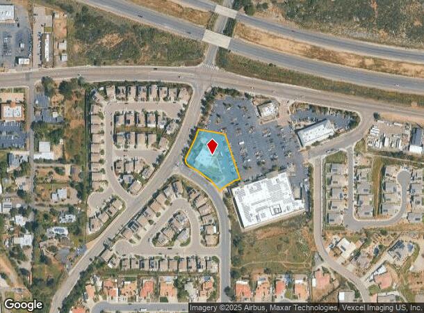 1522 Highlands View Rd, Alpine, CA Parcel Map