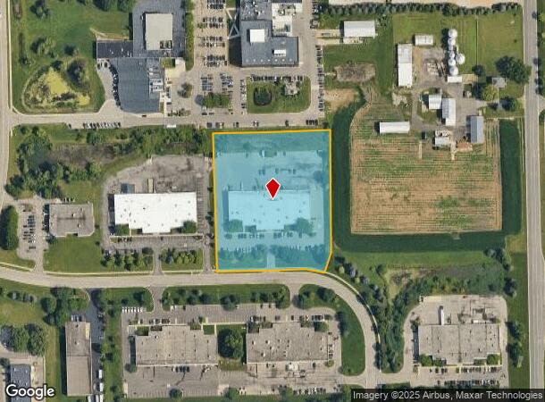 1143 Highland Dr, Ann Arbor, MI Parcel Map