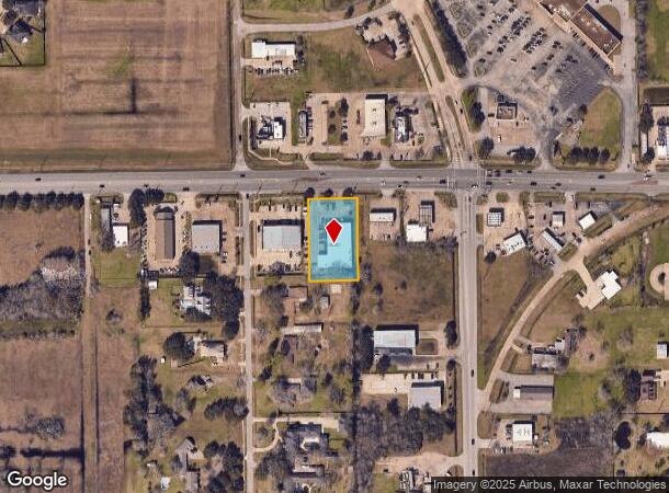  7302 Broadway St, Pearland, TX Parcel Map