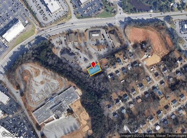  1488 Jesse Jewell Pky Se, Gainesville, GA Parcel Map