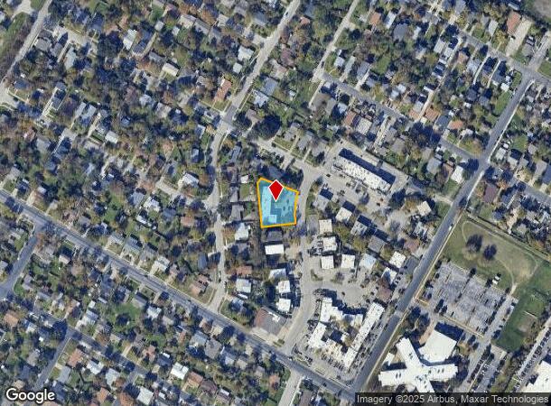 7304 Twin Crest Dr, Austin, TX Parcel Map