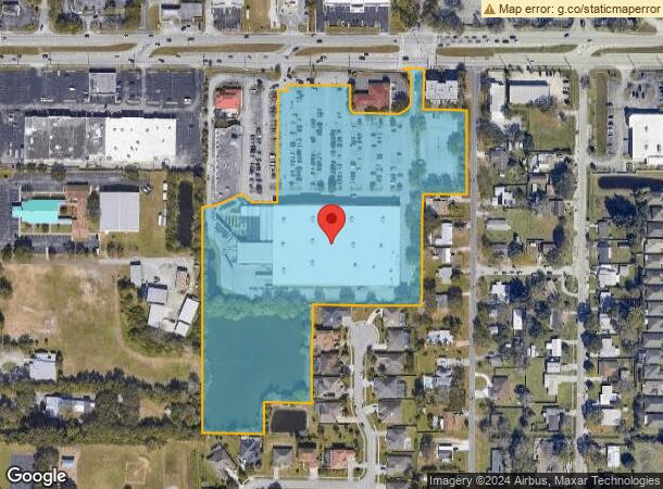  2829 W New Haven Ave, Melbourne, FL Parcel Map