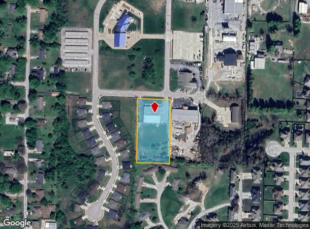 1586 E Bain St, Ozark, MO Parcel Map