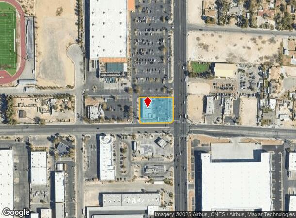  6087 S Pecos Rd, Las Vegas, NV Parcel Map