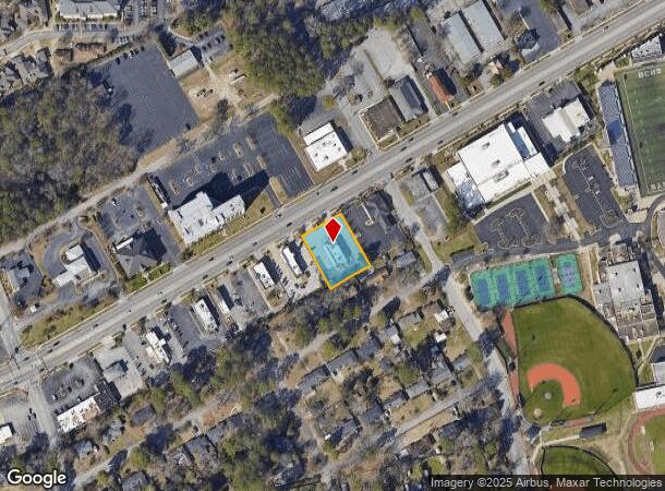705 Knox Abbott Dr, Cayce, SC Parcel Map