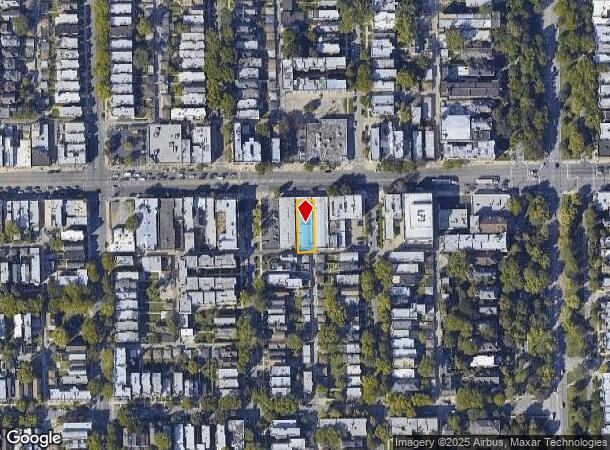 3263 W Fullerton Ave, Chicago, IL Parcel Map