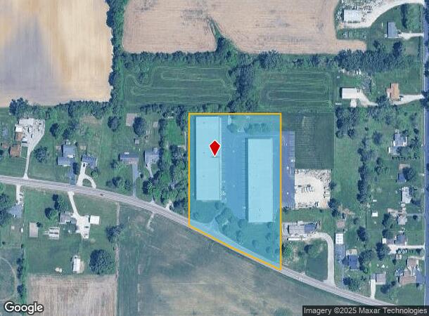  1300 E Us Highway 136, Pittsboro, IN Parcel Map