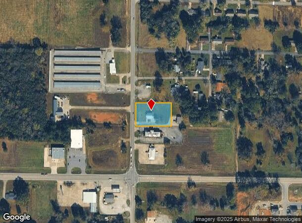 1208 N Main St, Beebe, AR Parcel Map