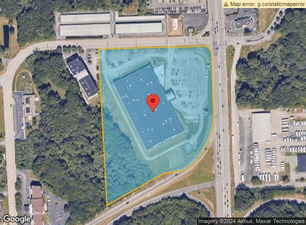  1681 Quaker Ln, West Warwick, RI Parcel Map