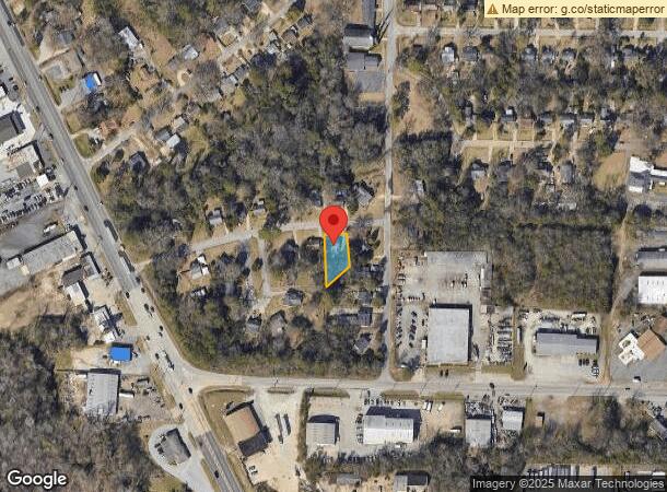  1320 Peavy Dr, Macon, GA Parcel Map