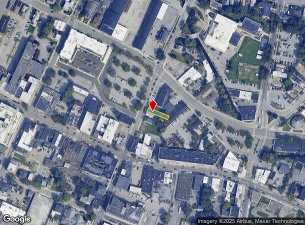  13 N Hamilton St, Poughkeepsie, NY Parcel Map