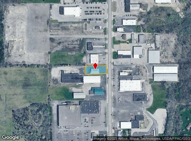 1411 Scott St, Napoleon, OH Parcel Map