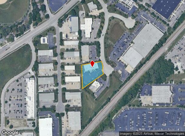  831 N Martway Dr, Olathe, KS Parcel Map