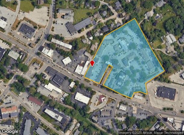  503 W Lancaster Ave, Wayne, PA Parcel Map