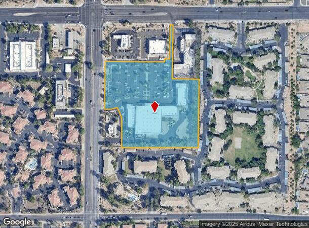  5225 E Southern Ave, Mesa, AZ Parcel Map