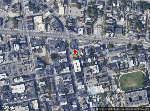  1424 Main St, Cincinnati, OH Parcel Map