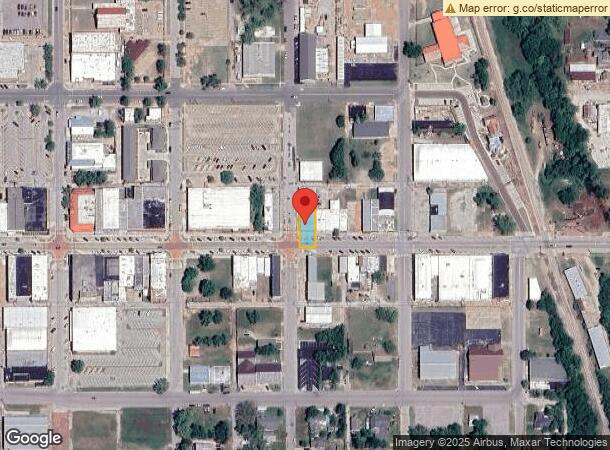  402 E Main St, Shawnee, OK Parcel Map