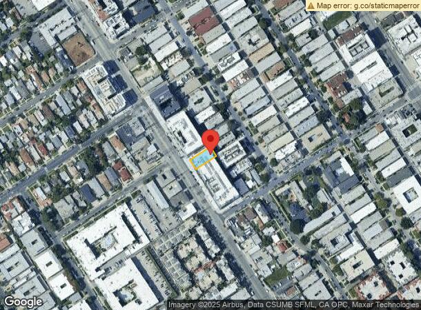  3664 Overland Ave, Los Angeles, CA Parcel Map