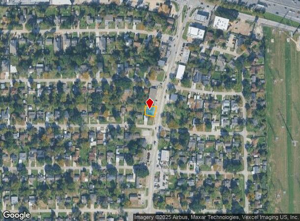1124 Holland St, Houston, TX Parcel Map