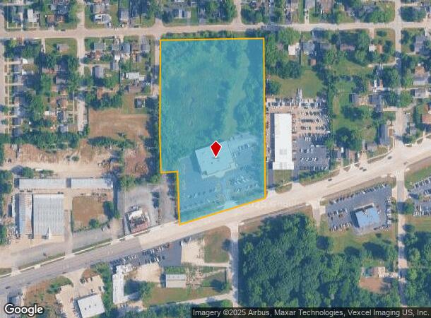  1530 E New York St, Aurora, IL Parcel Map