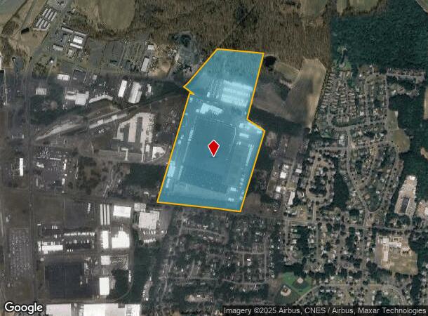  100 King Spring Rd, Windsor Locks, CT Parcel Map