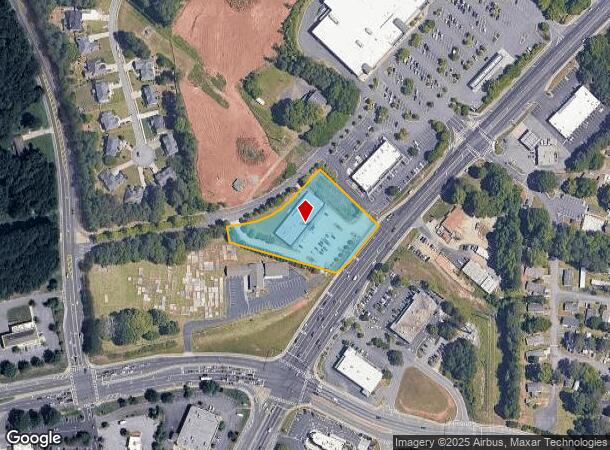  1720 Powder Springs Rd Sw, Marietta, GA Parcel Map