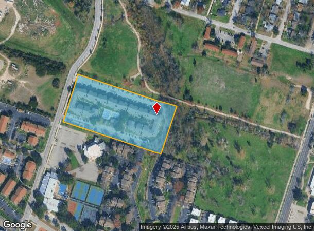  2405 S 13Th St, Temple, TX Parcel Map