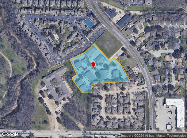  4019 Park Square Dr, Arlington, TX Parcel Map