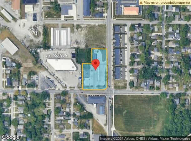  802 E North St, Crown Point, IN Parcel Map