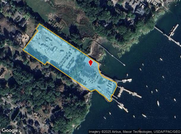  215 Foreside Rd, Falmouth, ME Parcel Map