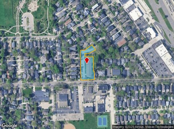 505 E Lincoln St, Birmingham, MI Parcel Map