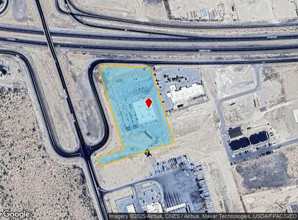 1320 W Interstate 20, Monahans, TX Parcel Map