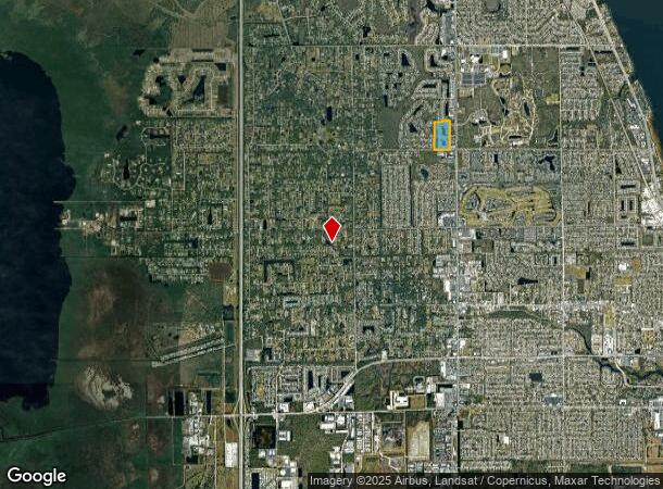  3192 Callia Ln, Melbourne, FL Parcel Map