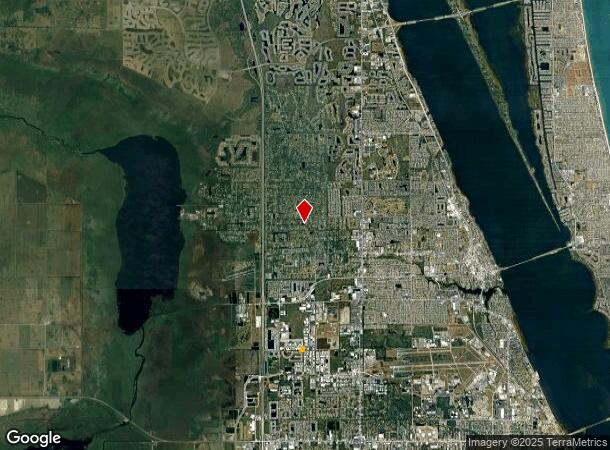  3985 Dow Rd, Melbourne, FL Parcel Map