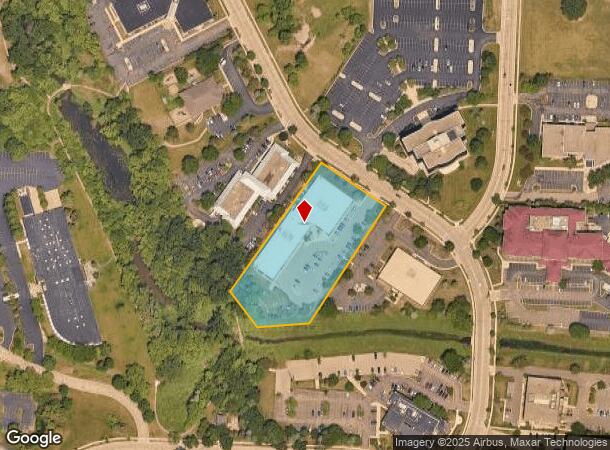  1210 Fourier Dr, Madison, WI Parcel Map