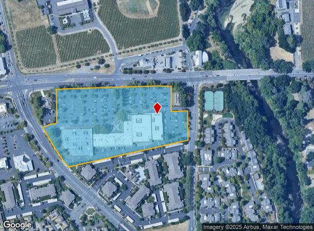 611 Trancas St, Napa, CA Parcel Map